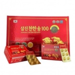 Tinh Dầu Thông Đỏ Hàn Quốc Samjin Cheonhansong 120 Viên Chính Hãng